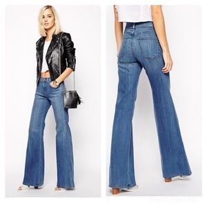 Current/Elliott girl crush cruiser flare leg jeans